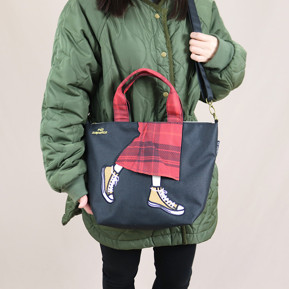 B-7381 ポリキャン ロンスカチェック ミニショルダー – miszapatos